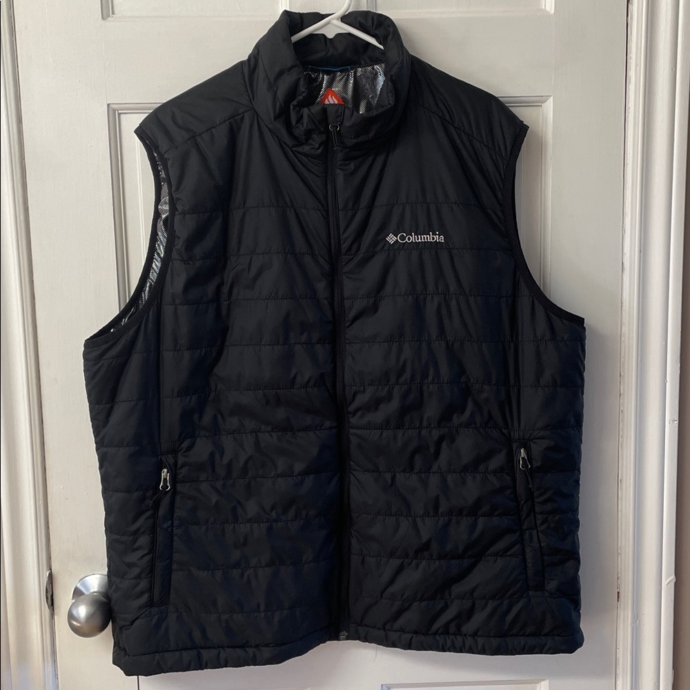 Columbia Black Quilted Vest